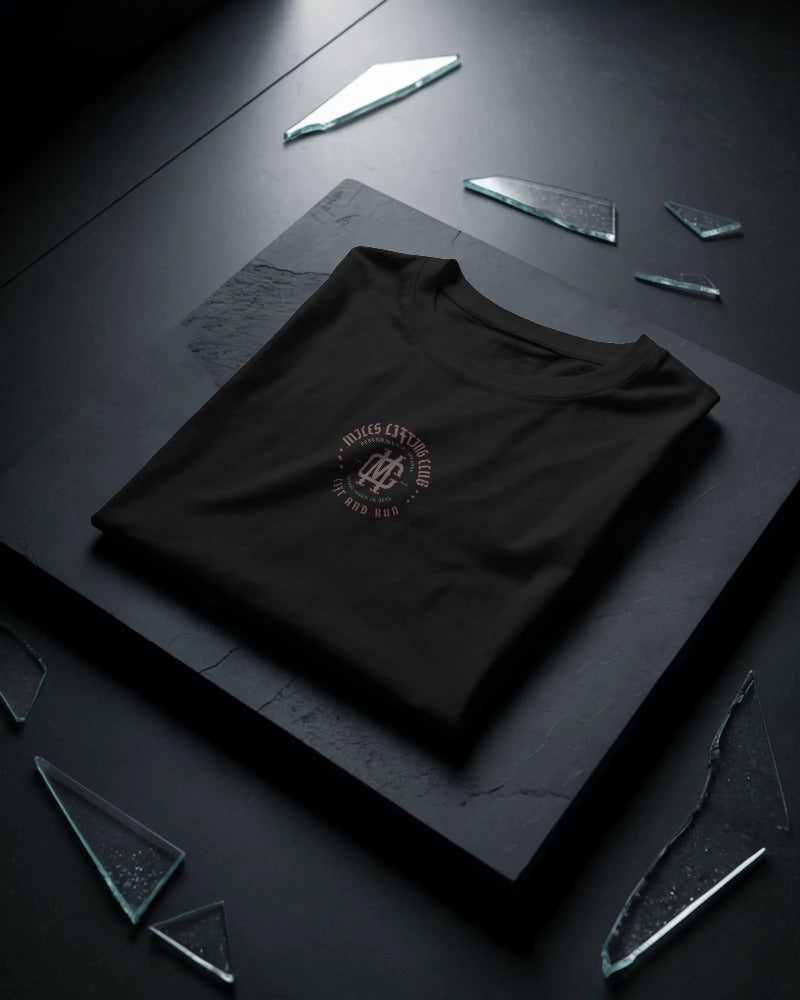 Black Performance Pump Cover Tee